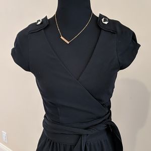 Diane von Furstenberg little back wrap dress